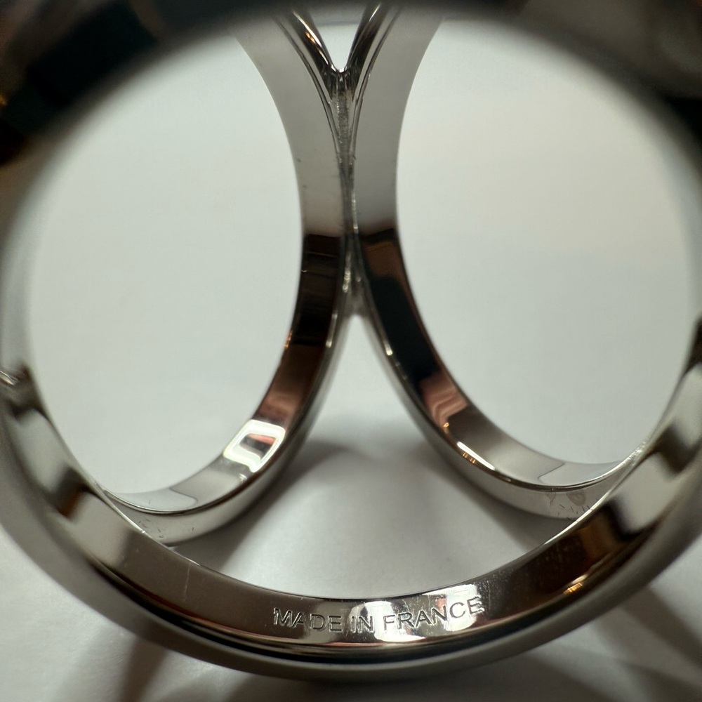 Hermes Palladium Scarf Ring - Picture 6 of 8